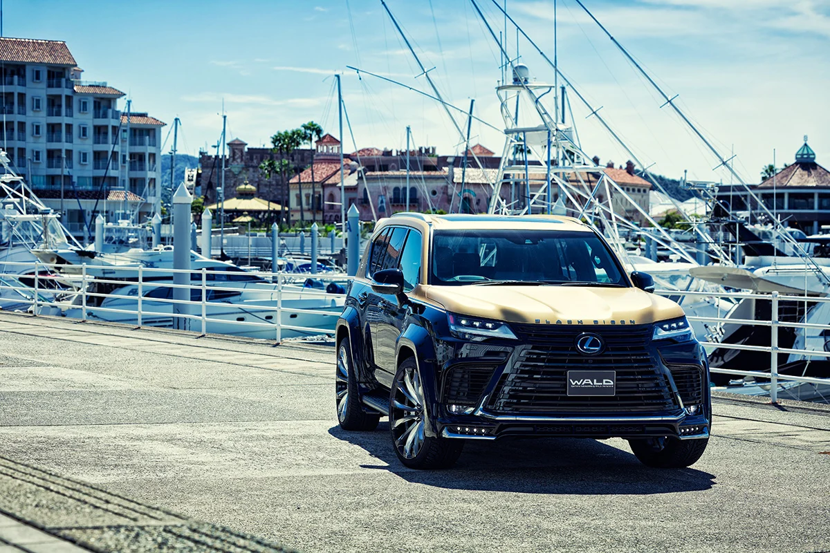 ชุดแต่ง LEXUS LX600/700h WALD Japan สปอร์ตไลน์ แบล็กไบซัน เอดิชัน ภาพ 2