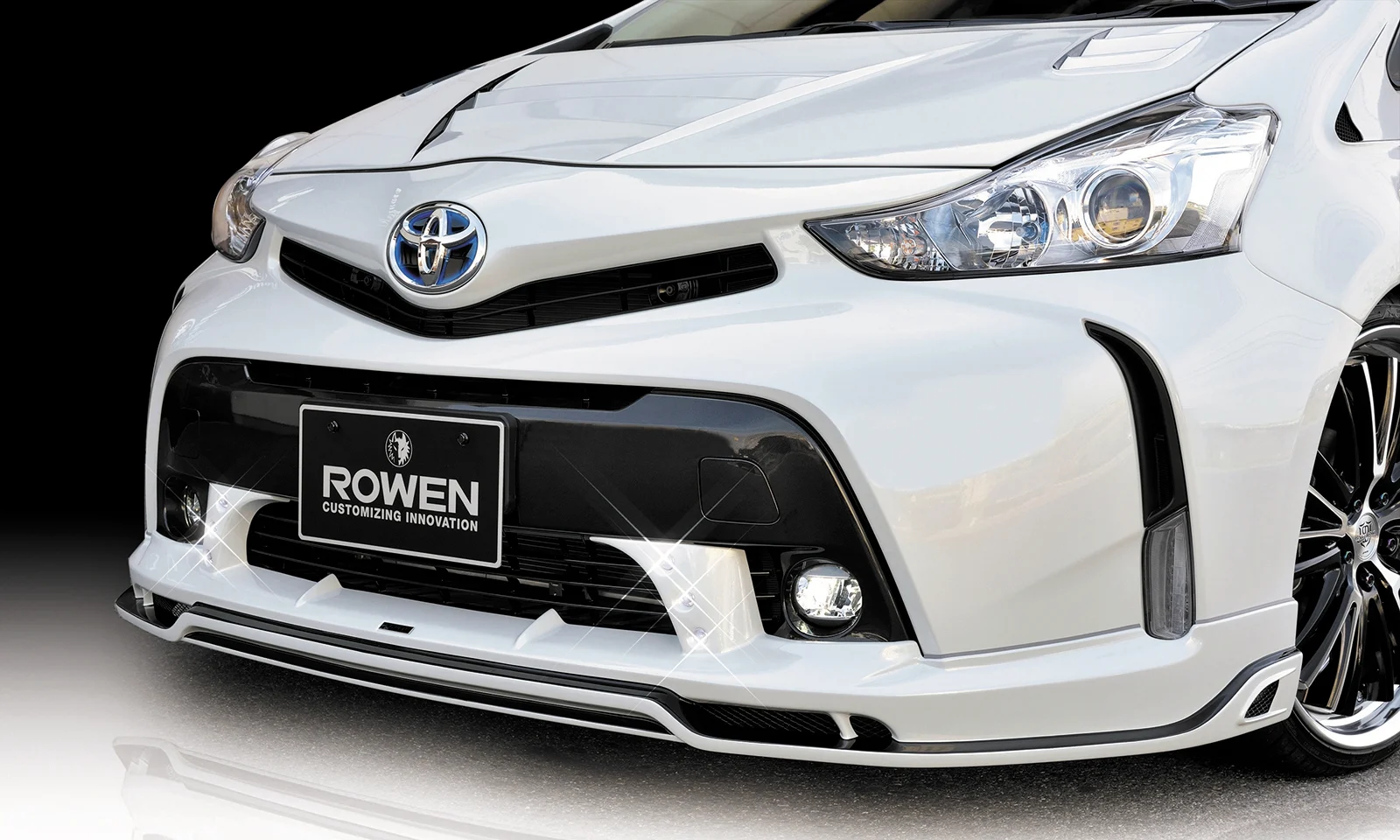 ชุดแต่ง TOYOTA 40 PRIUS α MODEL ZVW40/41 2014.11~Rowen Japan ภาพ 7