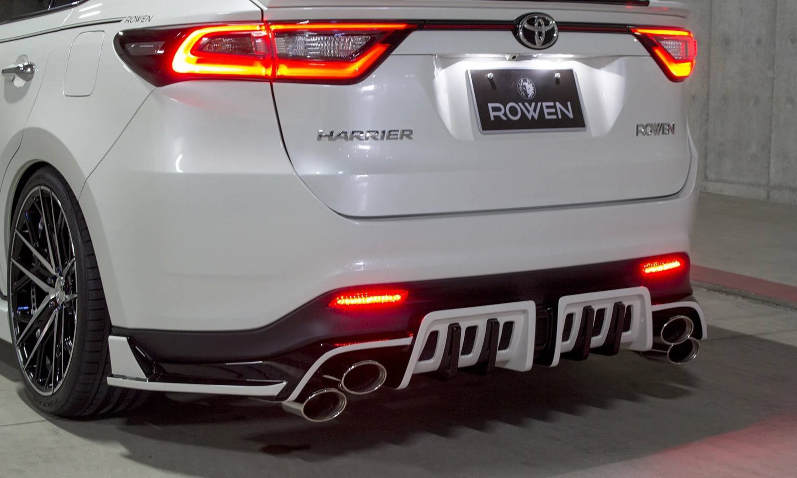 ชุดแต่ง TOYOTA 60 HARRIER MODEL DAA-AVU65/DBA-ZSU60W/65W/DBA-ASU60W/65W 2017.6~2020.06 Rowen Japan ภาพ 13