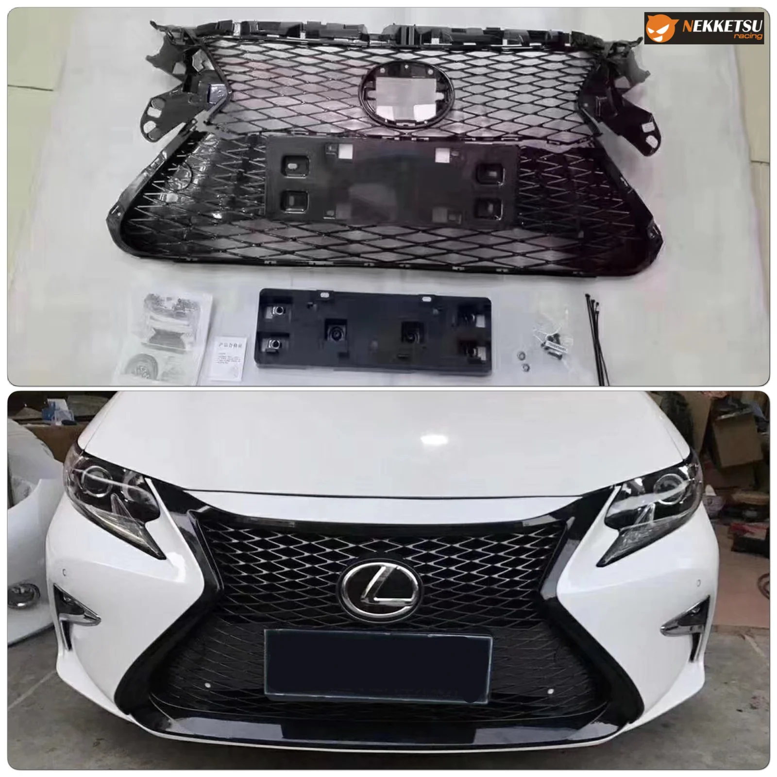 ชุดแต่ง Lexus ES 2015 เป็น 2020 กระจังหน้า