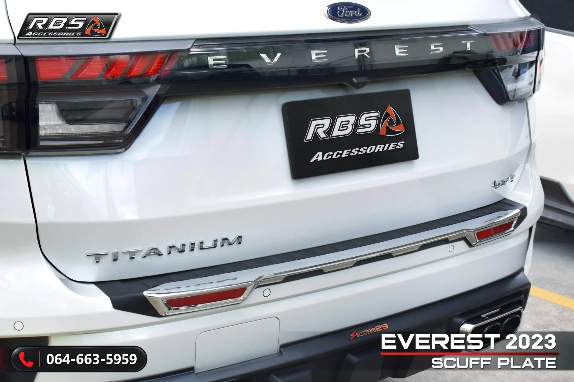 ชุดแต่ง FORD EVEREST 2023 NEXTGAN SPORT-X RBS ภาพ 17