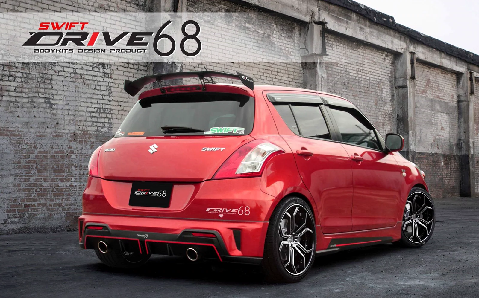 รูปชุดแต่ง ชุดแต่ง Suzuki Swift 2012 Drive68 ภาพที่ 4