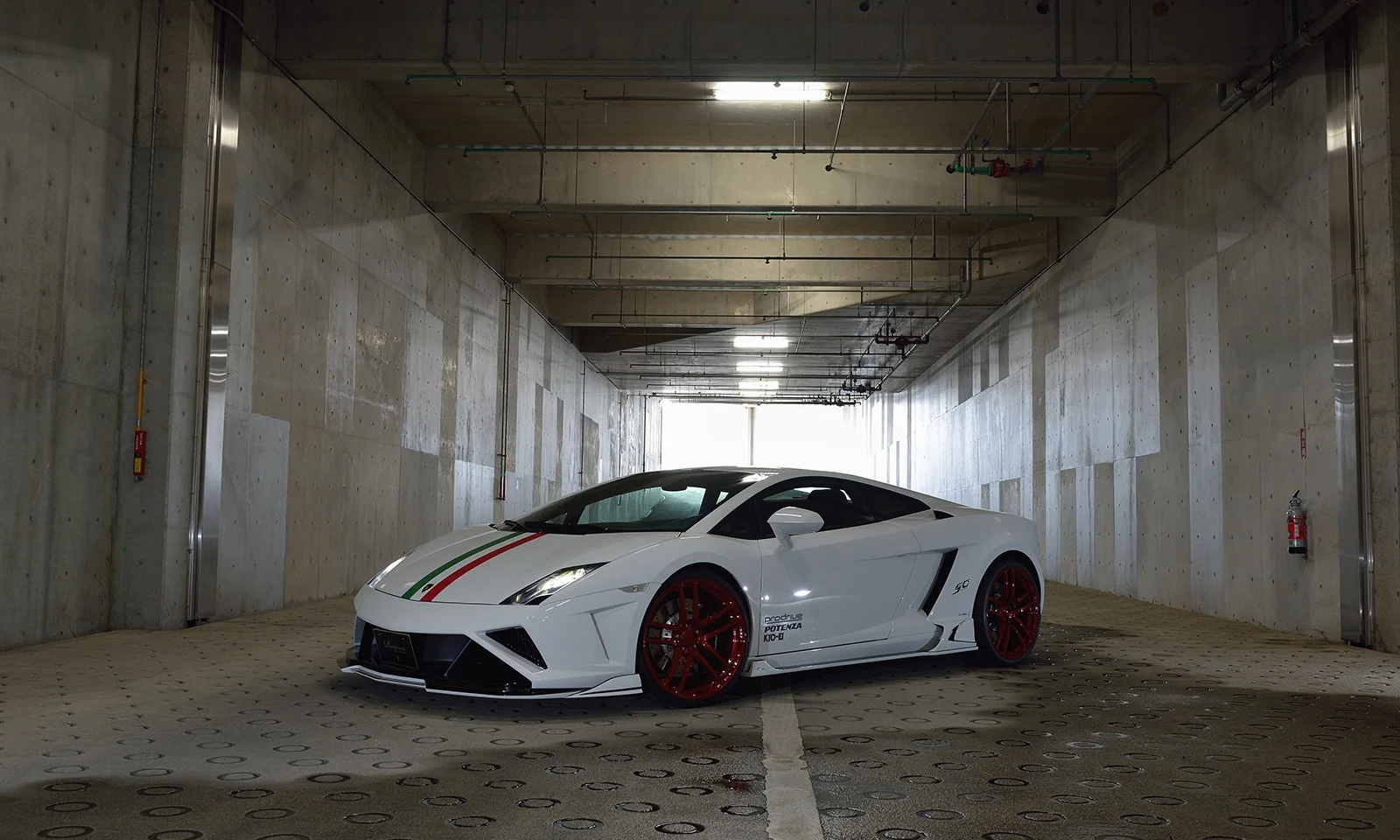 ชุดแต่ง LAMBORGHINI Gallardo MY13 LP550/560/570 2003~2013.11 Rowen Japan ภาพ 3