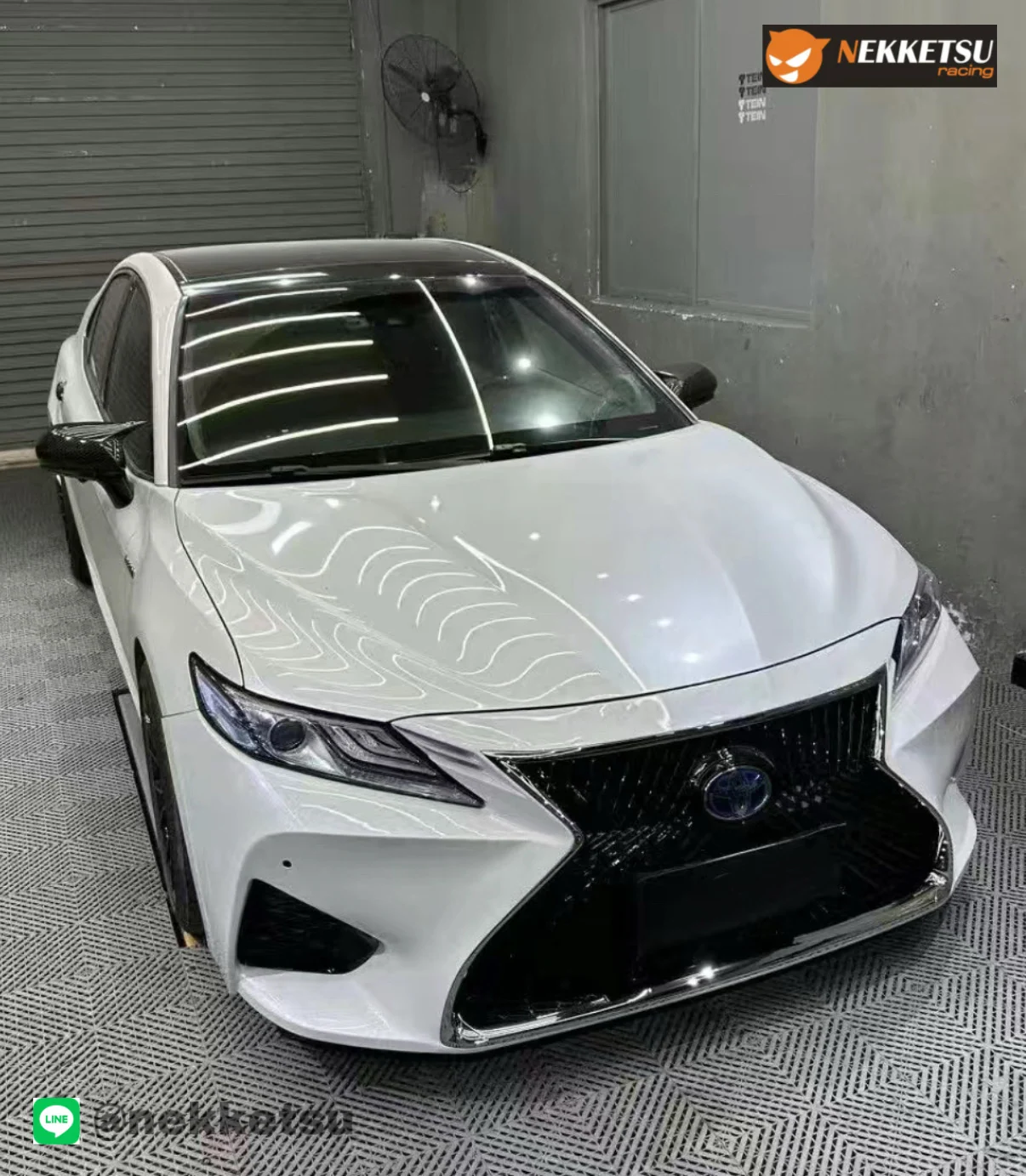 รูปชุดแต่ง ชุดแต่ง Toyota Camry 2018 2024 Lexus F Sport ภาพที่ 2