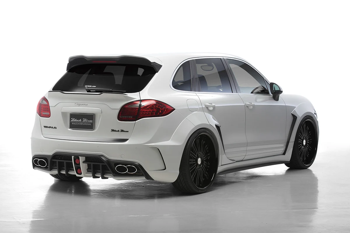 ชุดแต่ง PORSCHE CAYENNE WALD Japan สปอร์ตไลน์ แบล็กไบซัน เอดิชัน ภาพ 15