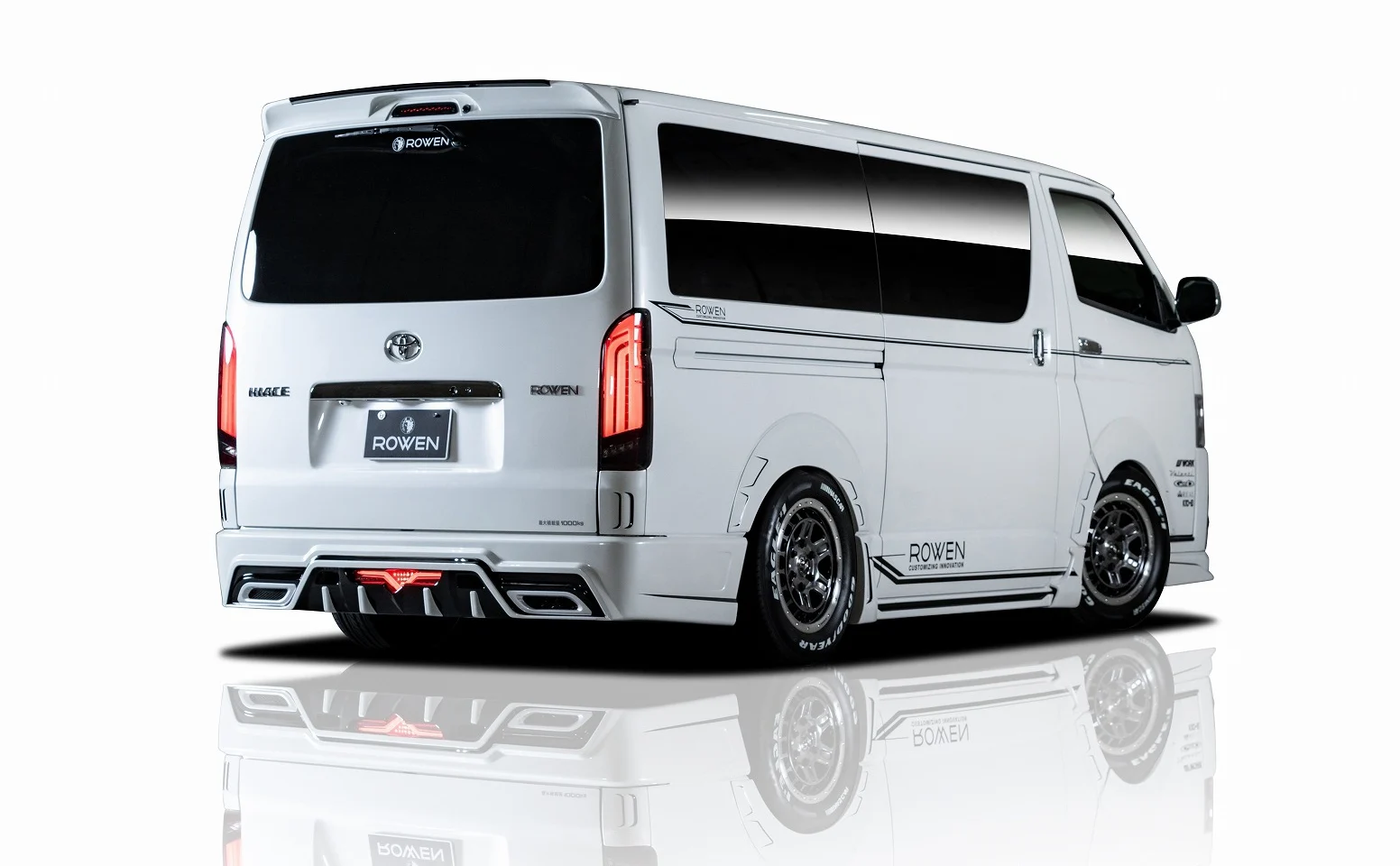 ชุดแต่ง TOYOTA 200HIACE 4 5 6 Bumper type KDH/TRH20# 2013.12~Rowen Japan ภาพ 6