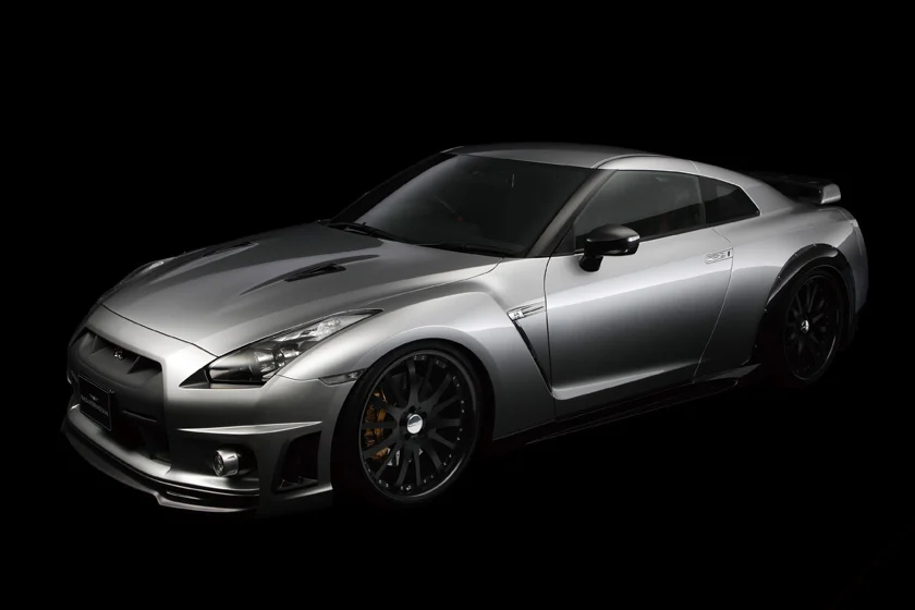 ชุดแต่ง NISSAN GT-R WALD Japan สปอร์ตไลน์ แบล็กไบซัน เอดิชัน ภาพ 2
