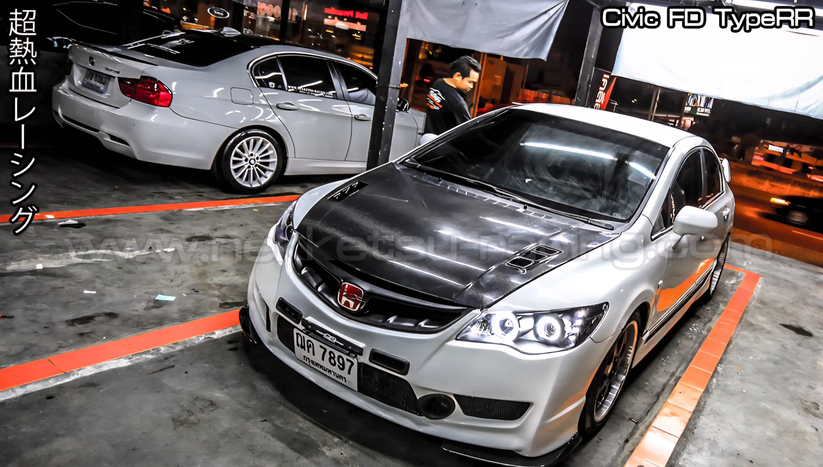 รูปชุดแต่ง ชุดแต่ง Honda Civic FD 06 11 Type R ตัวแข่ง ภาพที่ 5