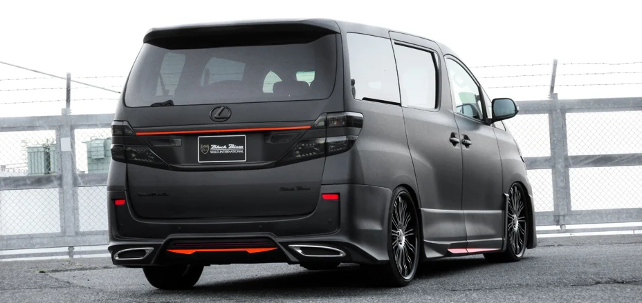 ชุดแต่ง TOYOTA VELLFIRE WALD Japan สปอร์ตไลน์ แบล็กไบซัน เอดิชัน ภาพ 13