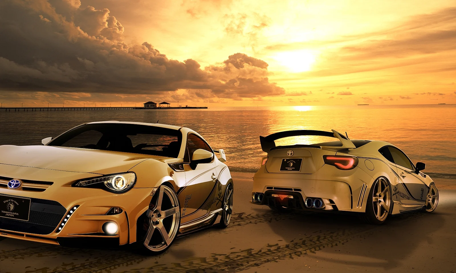 ชุดแต่ง TOYOTA 86 STREET ZERO MODEL Bumper type ZN6 2012.4~2016.07 Rowen Japan ภาพ 3