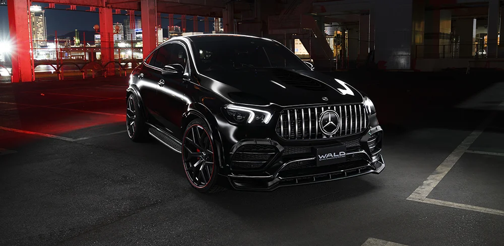 ชุดแต่ง MERCEDES-BENZ GLE-CLASS COUPE AMG LINE WALD Japan สปอร์ตไลน์ แบล็กไบซัน เอดิชัน ภาพ 2