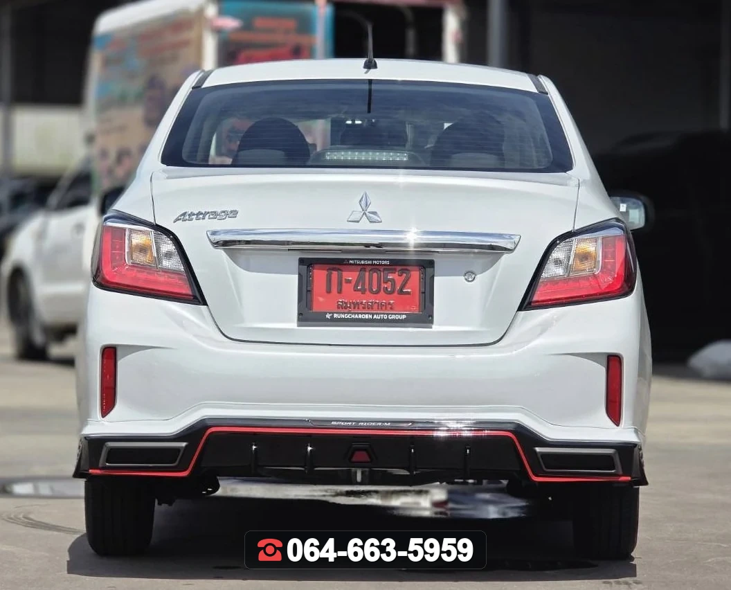 ชุดแต่ง MITSUBISHI Attrage 2026 V.2 RiderM ภาพ 6