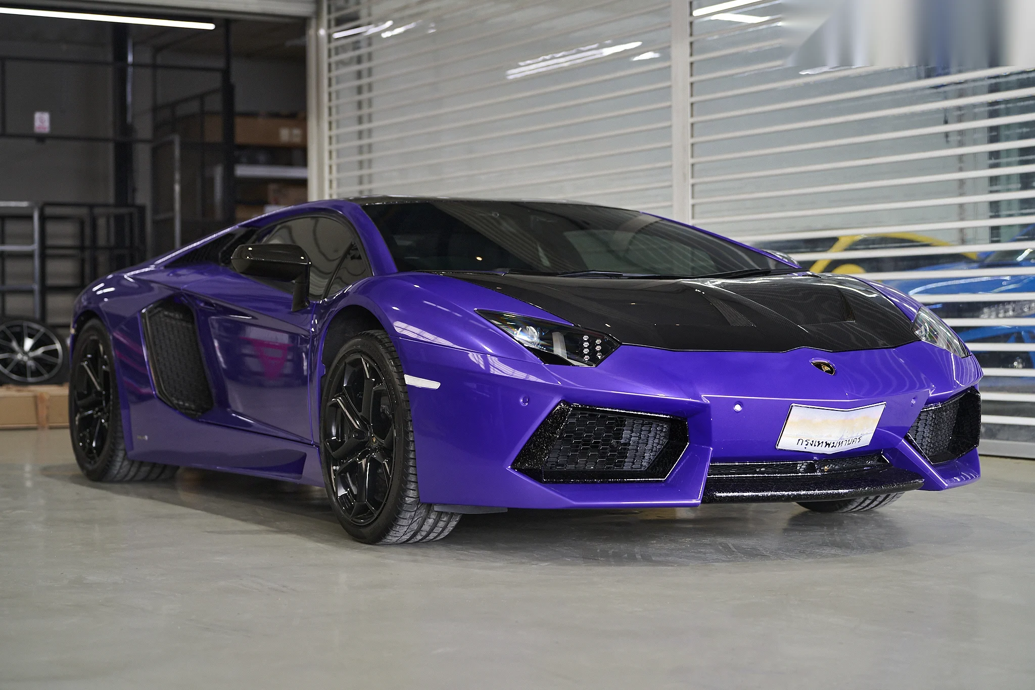 ชุดแต่ง LAMBORGHINI Aventador Lamborghini LP700-4 x Novitec Side Air Intakes x Race คาร์บอน ฝากระโปรง Prodrive Shop ภาพ 1