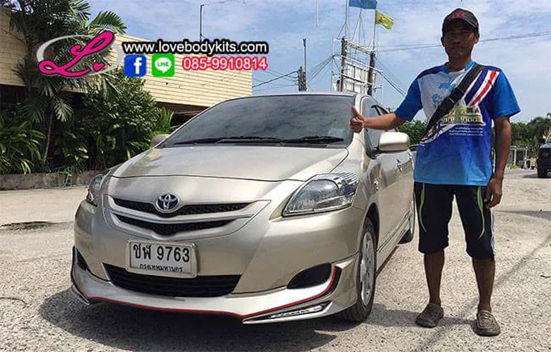 ชุดแต่ง Vios 2007 to 2012 - TOYOTA Vios 2007 TO 2012 ชุดแต่งรถ ภาพ 19