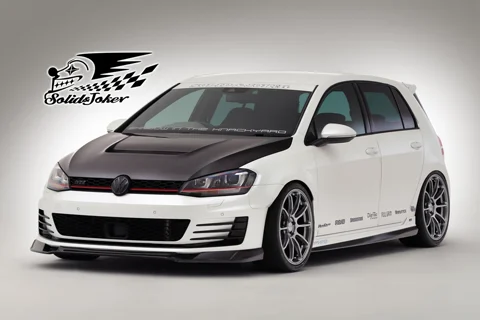 ลิ้นหรือสปอยเลอร์หน้า Solid Joker:GOLF VII GTI VARIS HAW-002C ภาพสินค้า 1