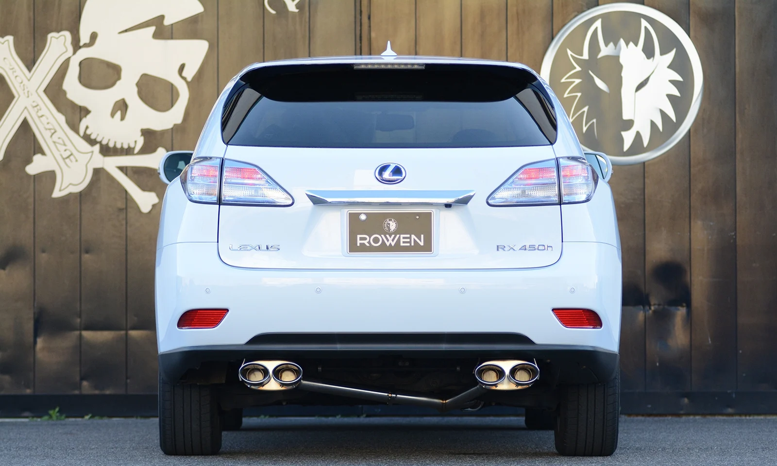 ชุดแต่ง LEXUS RX 450h F SPORT LOOK GYL10W 2009.1~2012.3 Rowen Japan ภาพ 11