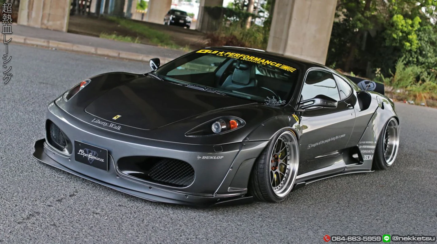 รูปชุดแต่ง ชุดแต่ง Ferrari F430 LB WORK ภาพที่ 11