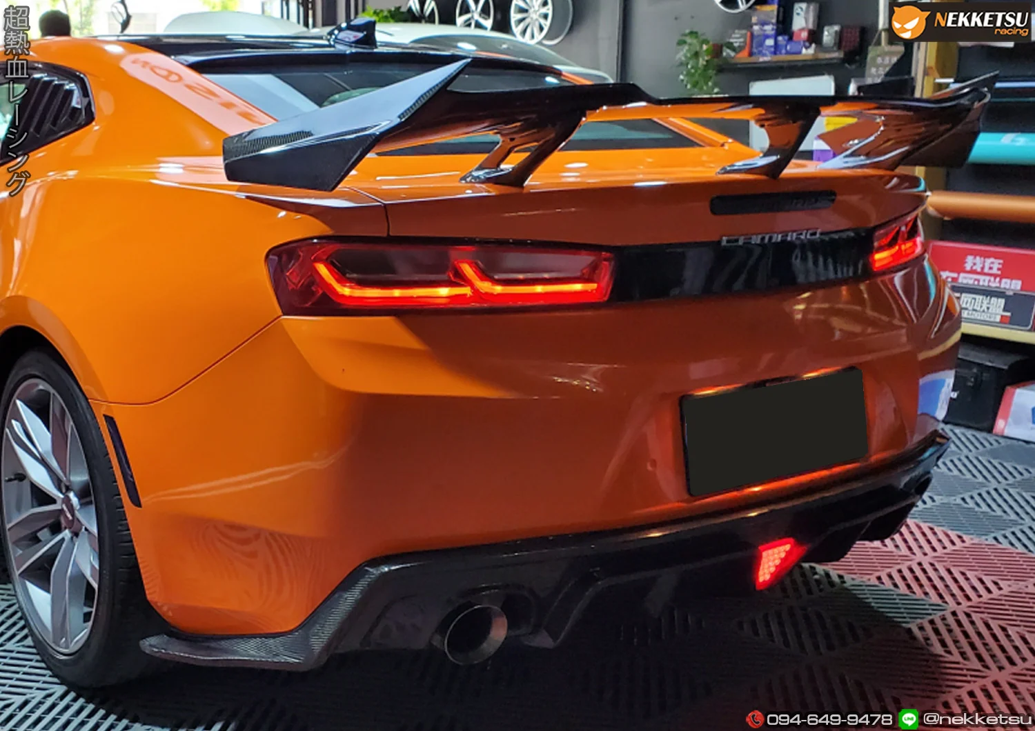 รูปชุดแต่ง ชุดแต่ง CHEVROLET CAMARO 2019 2020 Diffuser ภาพที่ 5