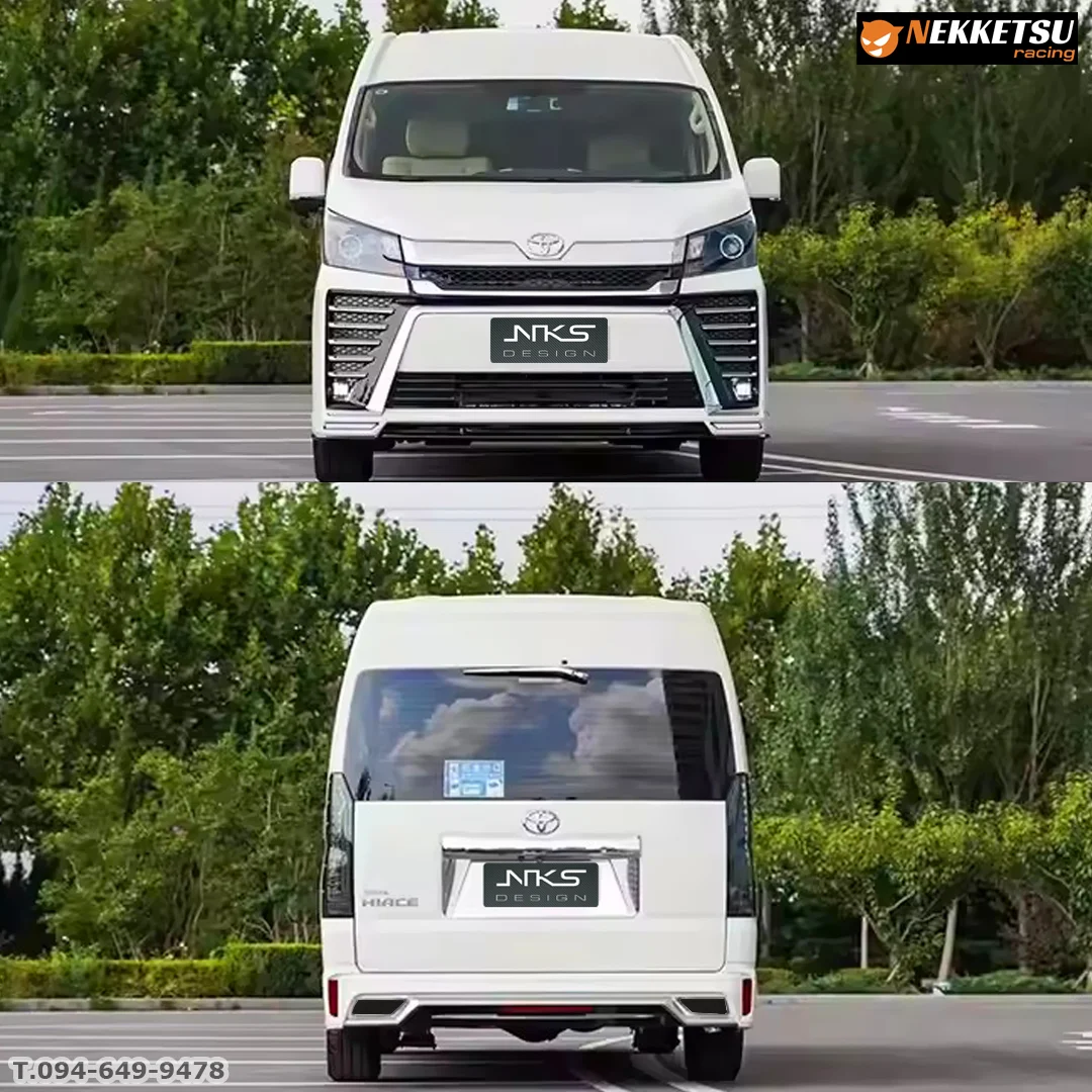 รูปชุดแต่ง ชุดแต่ง TOYOTA Commuter รถตู้ 2019 2025 หน้า Alphard 1 ภาพที่ 1