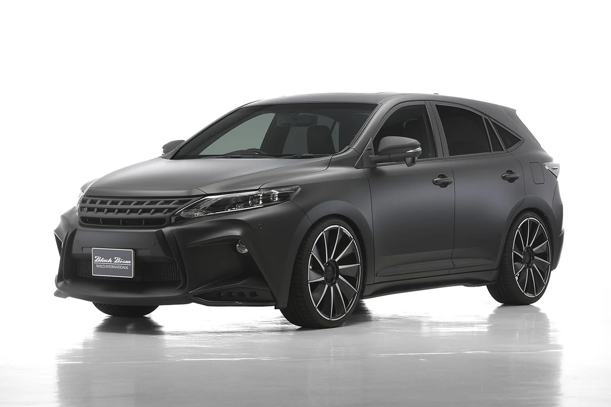ชุดแต่ง TOYOTA HARRIER WALD Japan สปอร์ตไลน์ แบล็กไบซัน เอดิชัน ภาพ 2
