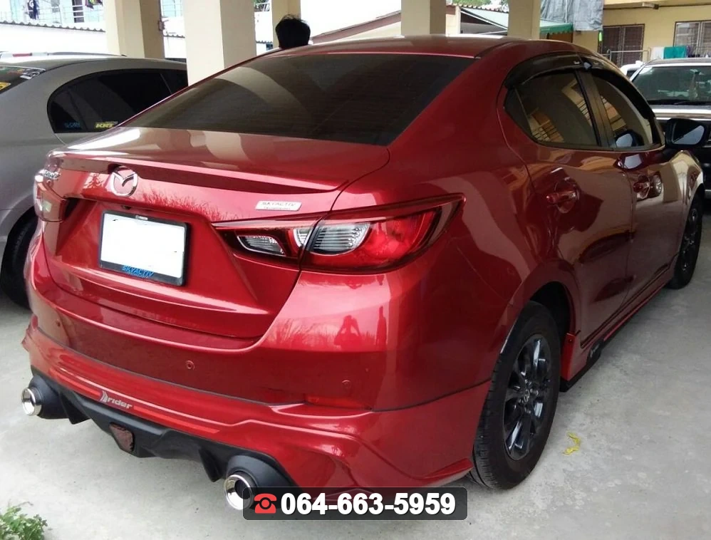 ชุดแต่ง Mazda 2 4D / 2016-2018 RiderM ภาพ 5