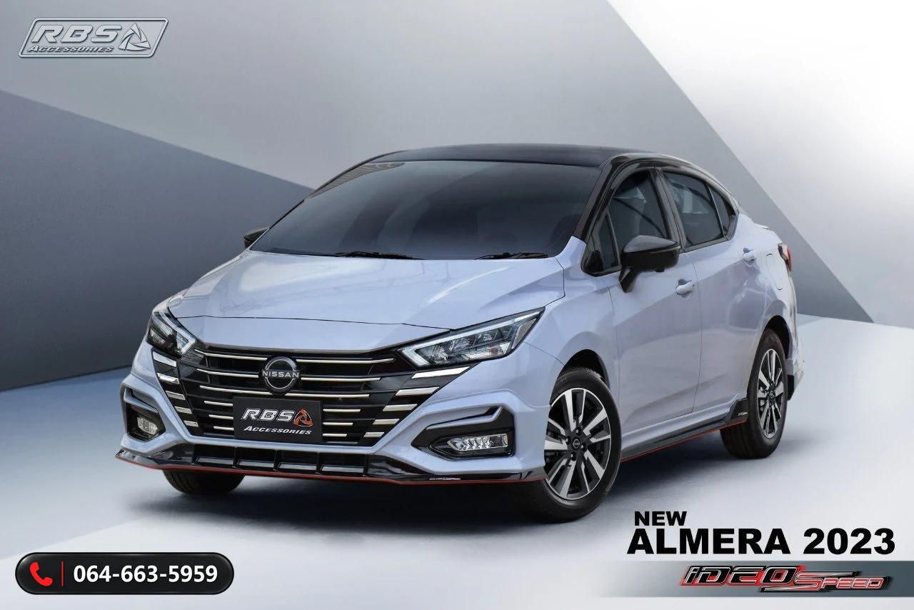 ชุดแต่ง NISSAN Almera ALMEARA 2023 IDEO SPEED RBS ภาพ 3