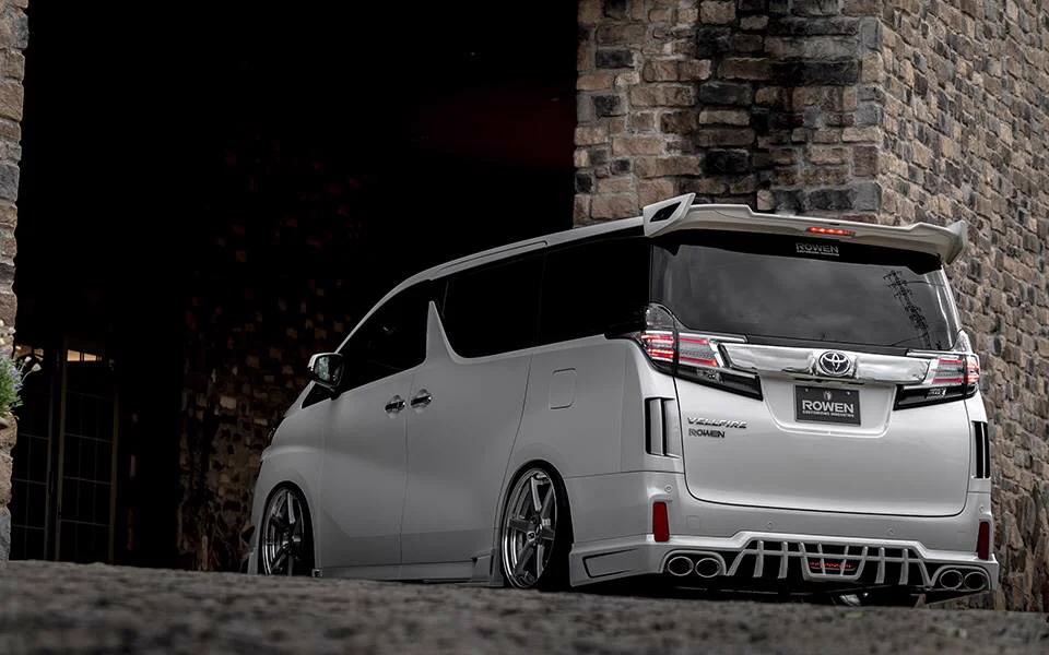 รูปชุดแต่ง ชุดแต่ง Toyota Vellfire30 2015 2017 Rowen ภาพที่ 4