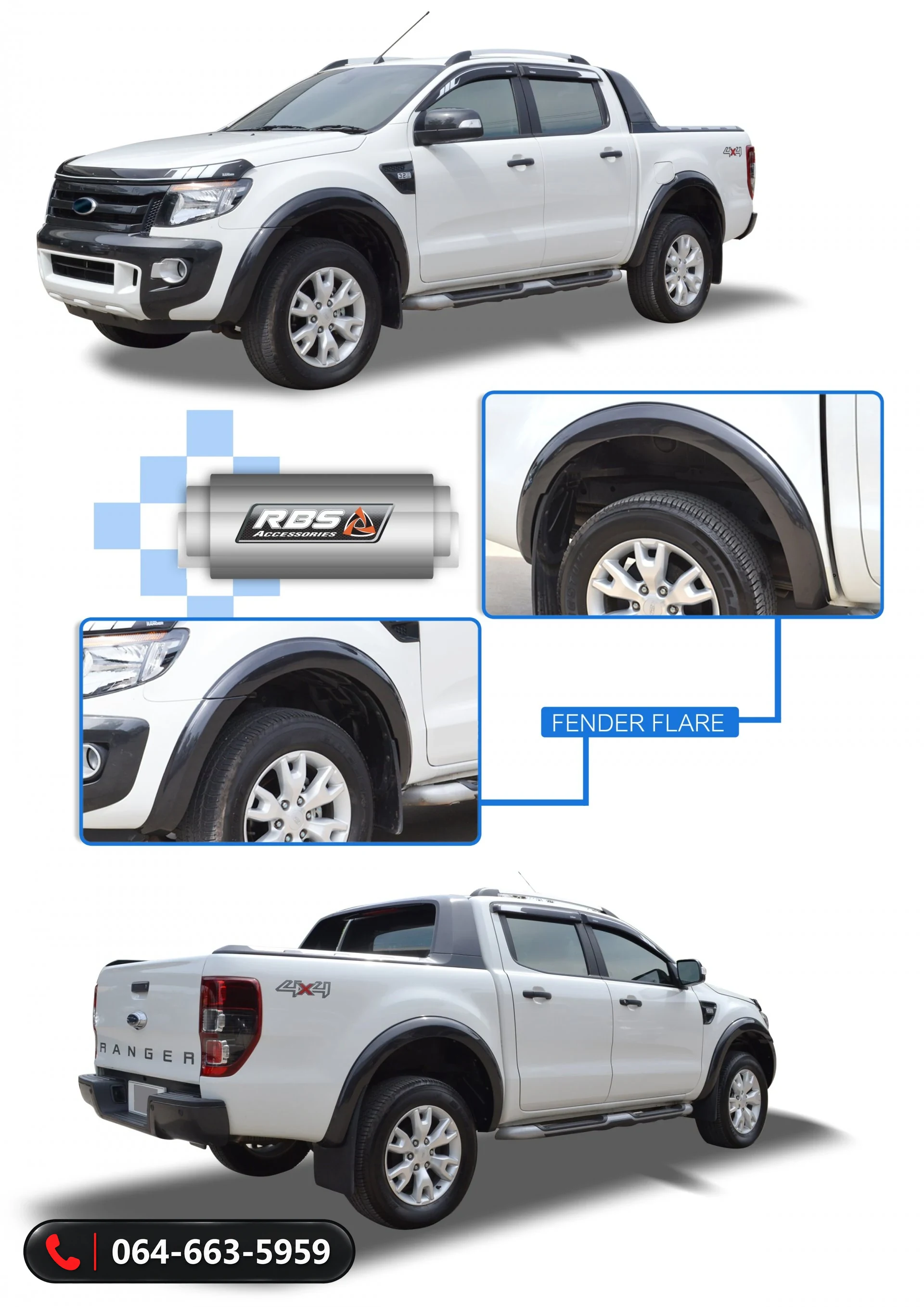 ชุดแต่ง FORD RANGER 2012 RBS ภาพ 2