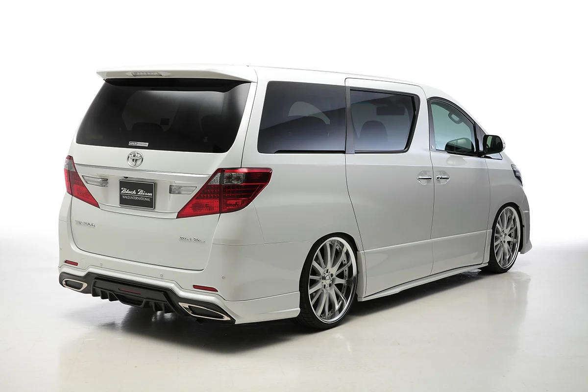 ชุดแต่ง TOYOTA ALPHARD WALD Japan สปอร์ตไลน์ แบล็กไบซัน เอดิชัน COMBINATION KIT ภาพ 11