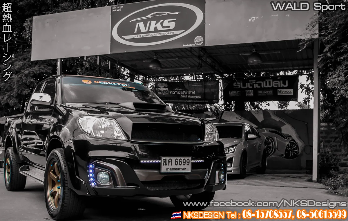 รูปชุดแต่ง ชุดแต่ง Toyota Hilux Vigo 2008 2014 WALD ภาพที่ 2