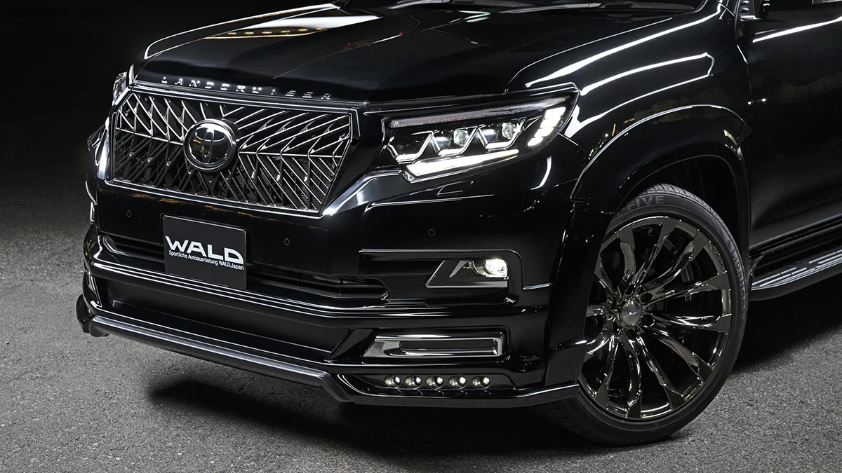 ชุดแต่ง TOYOTA LAND CRUISER PRADO WALD Japan สปอร์ตไลน์ แบล็กไบซัน เอดิชัน ภาพ 12