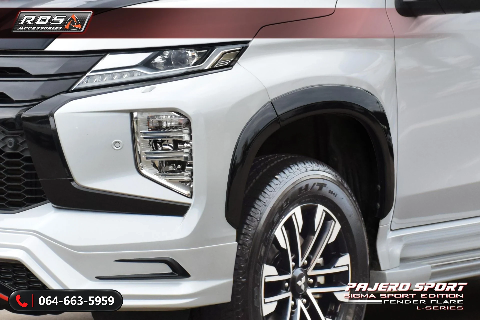 ชุดแต่ง MITSUBISHI PAJERO 2019 SPORT-X RBS ภาพ 7