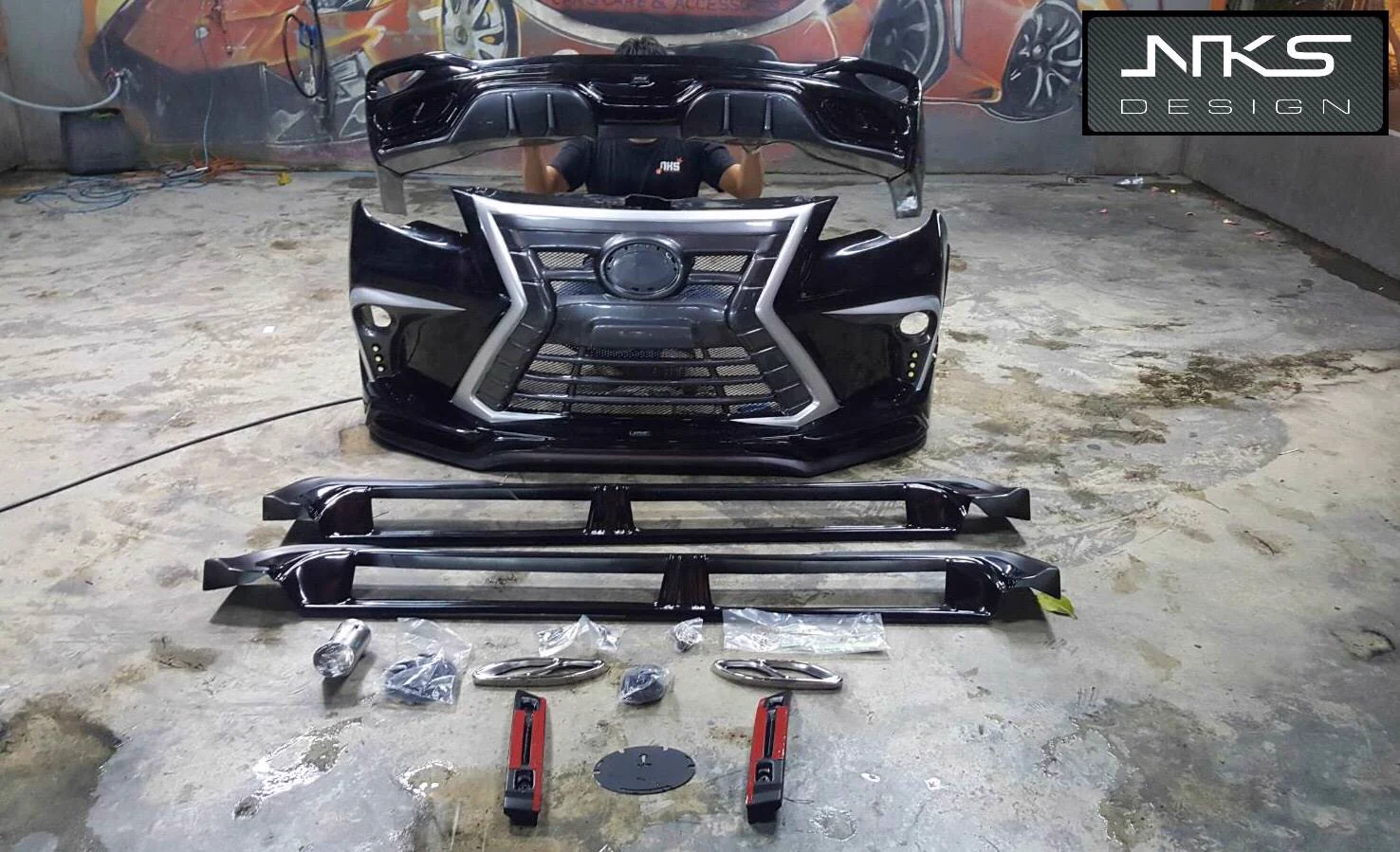 รูปชุดแต่ง ชุดแต่ง Toyota Fortuner 2015 2019 NKS V.1 ภาพที่ 16