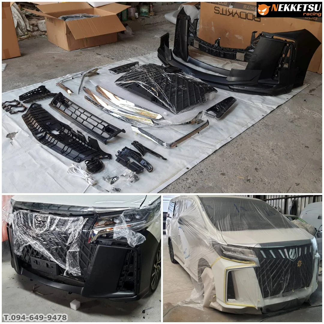 รูปชุดแต่ง ชุดแต่ง Toyota Alphard AH30 2018 2021 WALD Sport ภาพที่ 1