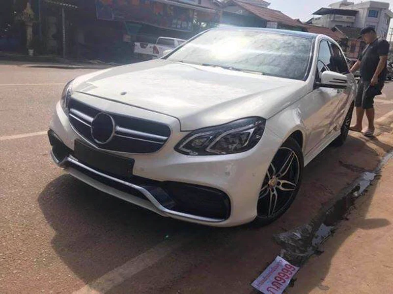 รูปชุดแต่ง ชุดแต่ง Mercedes-Benz E Class W212 4 ประตู 2013 2017 เปลี่ยนเป็น Facelift ภาพที่ 2