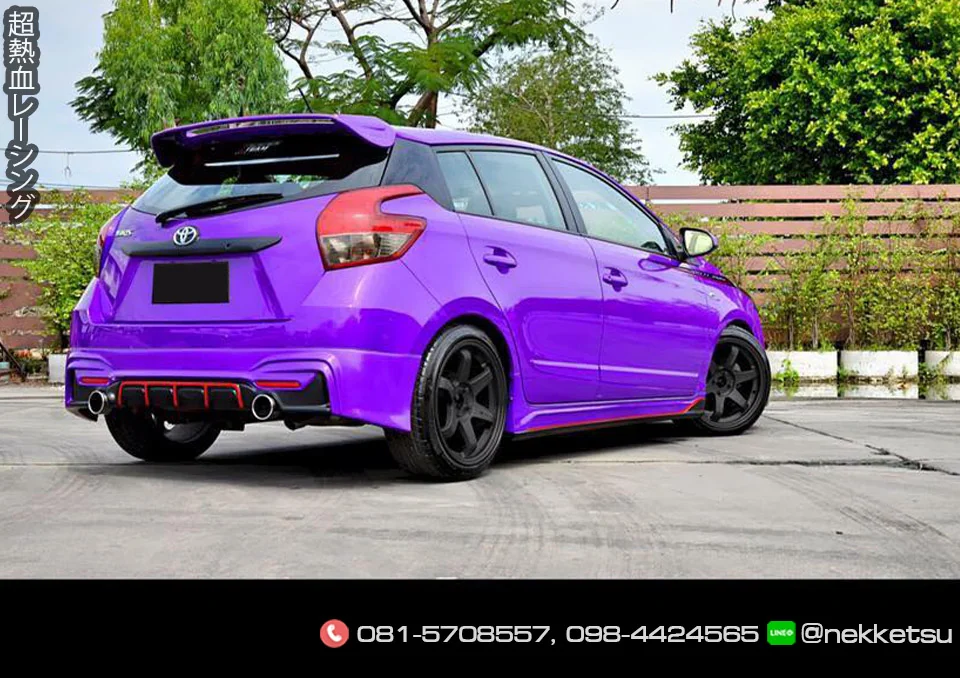 รูปชุดแต่ง ชุดแต่ง Toyota Yaris 14 16 RedLine ภาพที่ 2