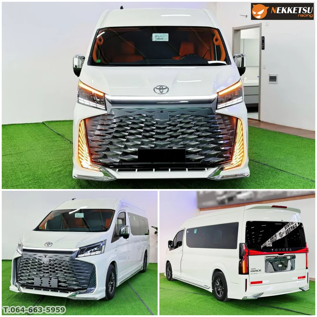 รูปชุดแต่ง ชุดแต่ง TOYOTA Commuter รถตู้ 2019 2025 LM 300 Lexus Style ภาพที่ 2