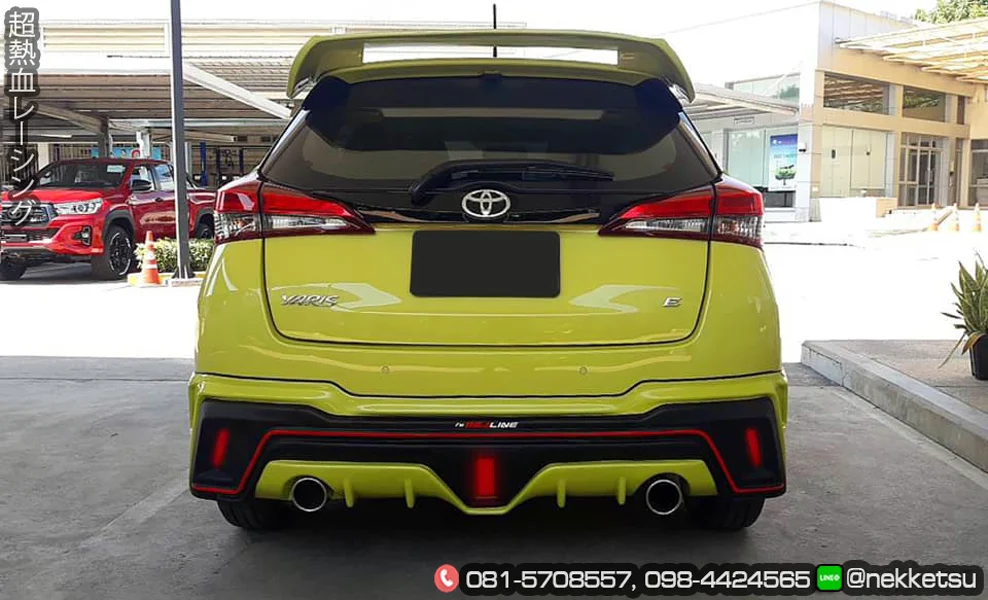 รูปชุดแต่ง ชุดแต่ง TOYOTA Yaris Ativ 17 19 RedLine 5 Door ภาพที่ 6
