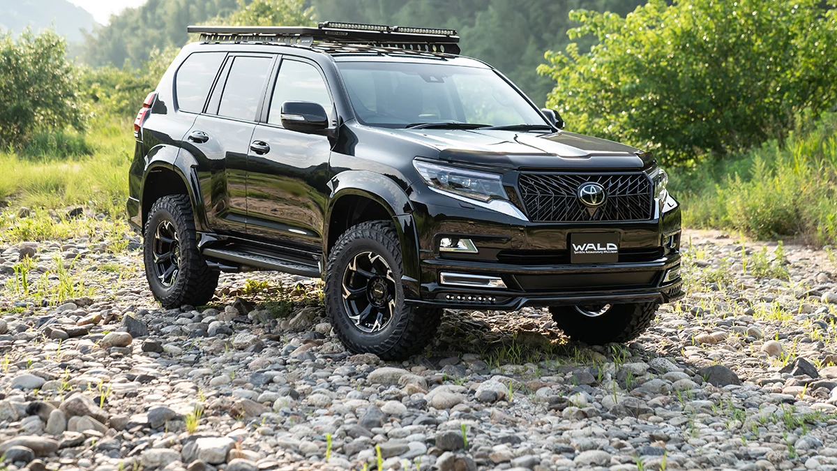 รูปชุดแต่ง ชุดแต่ง TOYOTA PRADO 2018 WALD Black Edition ภาพที่ 4