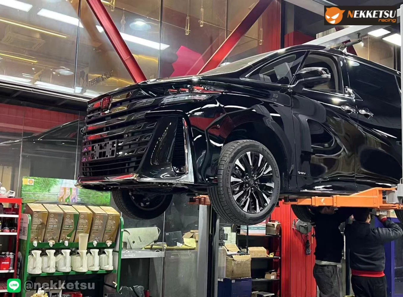รูปชุดแต่ง ชุดแต่ง TOYOTA Vellfire40 2023 2025 กันโครง ภาพที่ 2