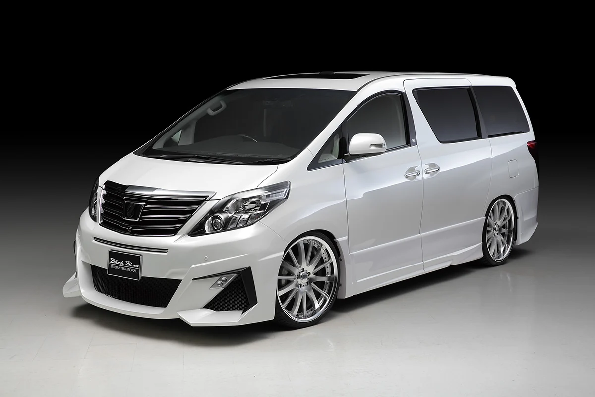 ชุดแต่ง TOYOTA ALPHARD WALD Japan สปอร์ตไลน์ แบล็กไบซัน เอดิชัน ภาพ 2