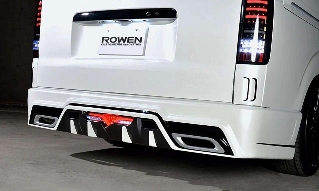 ชุดแต่ง TOYOTA 200HIACE 4 5 6 Bumper type KDH/TRH20# 2013.12~Rowen Japan ภาพ 17