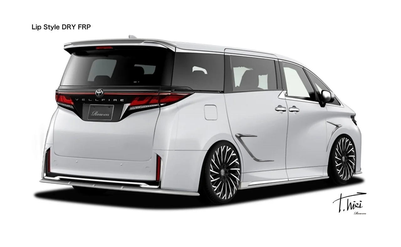 ชุดแต่ง TOYOTA 40VELLFIRE Executive Lounge/Z Premier ** Lip style AAHH4#W/TAHA4#W 2023/6- Rowen Japan ภาพ 14
