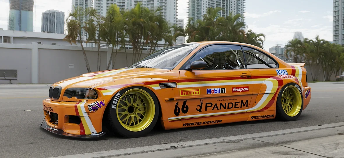 ลิ้นกันชนหน้า (ชิ้นแยก) - V1.0 BMW E46 M3 Pandem ภาพสินค้าที่เลือก