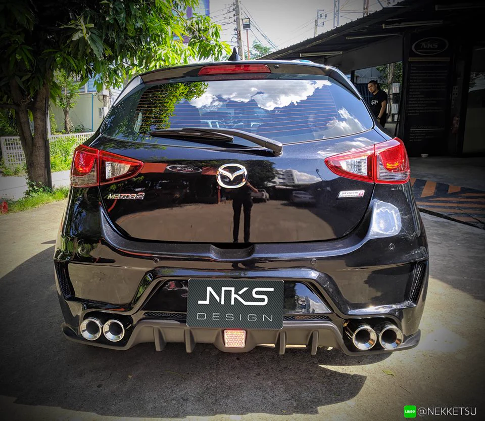 รูปชุดแต่ง ชุดแต่ง Mazda Mazda2 2015 2018 skyactiv GTR ภาพที่ 1
