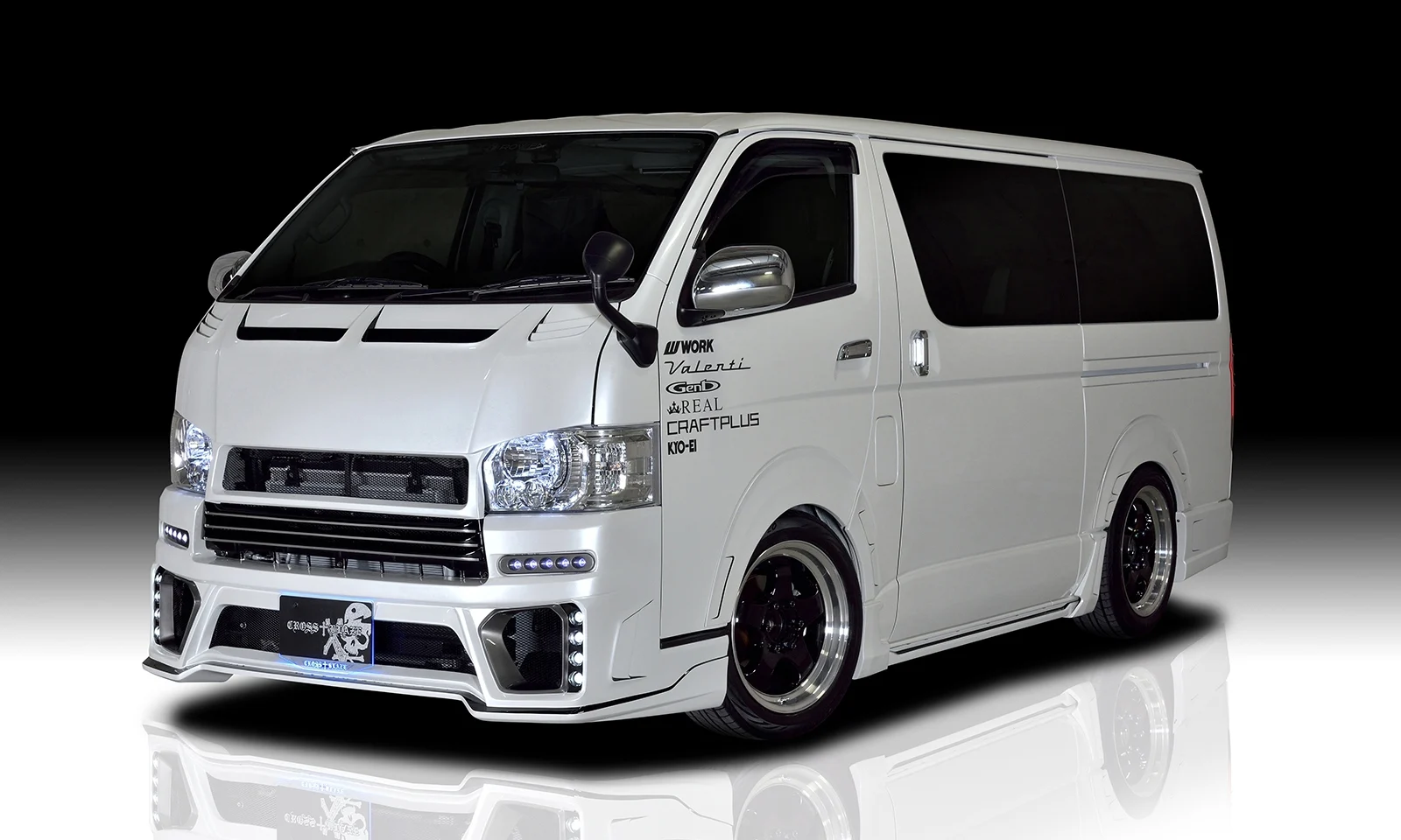 ชุดแต่ง TOYOTA 200HIACE 4 5 6 Bumper type KDH/TRH20# 2013.12~Rowen Japan ภาพ 5