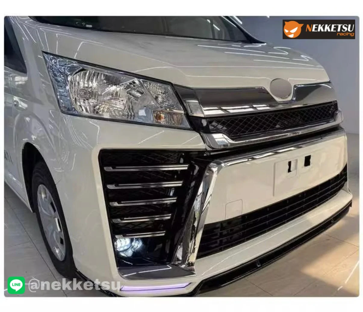 รูปชุดแต่ง ชุดแต่ง TOYOTA Commuter รถตู้ 2019 2025 หน้า Alphard 1 ภาพที่ 6