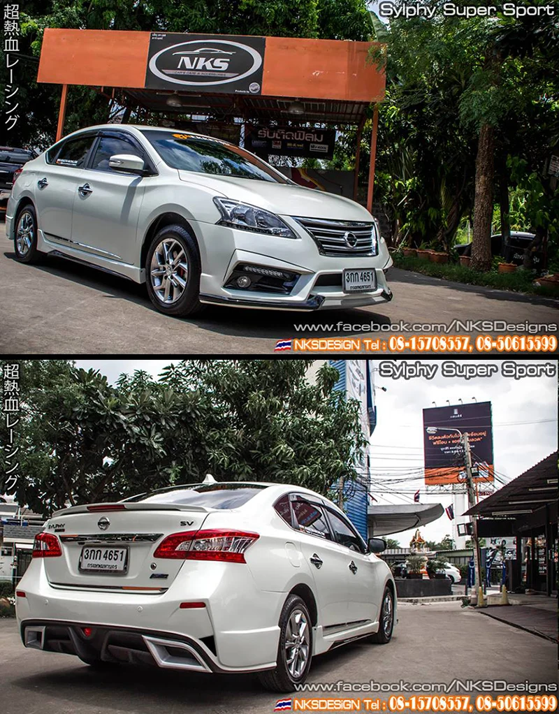 รูปชุดแต่ง ชุดแต่ง Nissan Sylphy Sentra NKS ภาพที่ 10