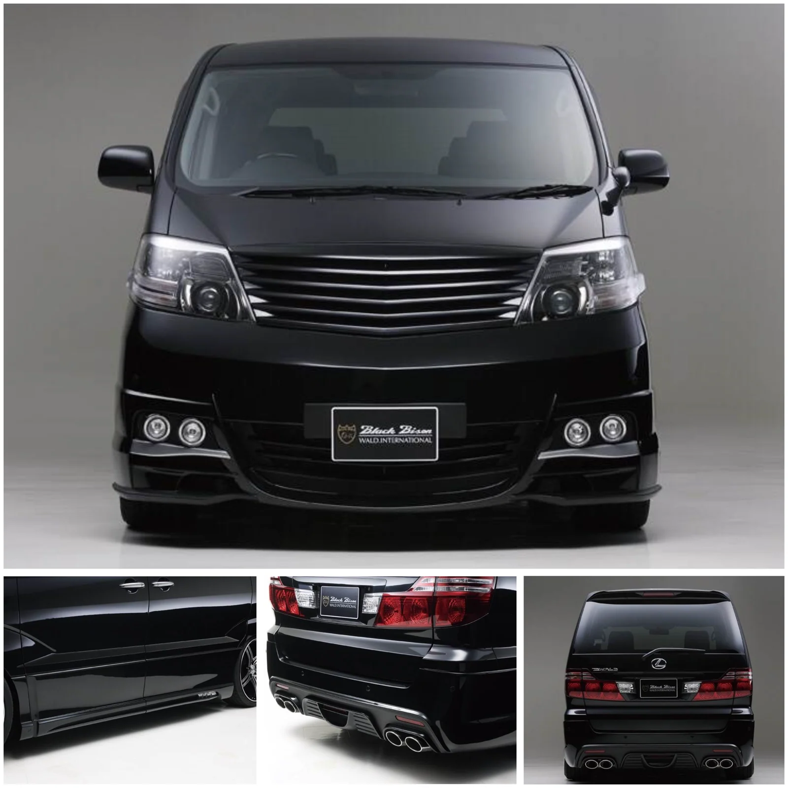 รูปชุดแต่ง ชุดแต่ง Toyota Alphard AH10 2002 2008 WALD ภาพที่ 3
