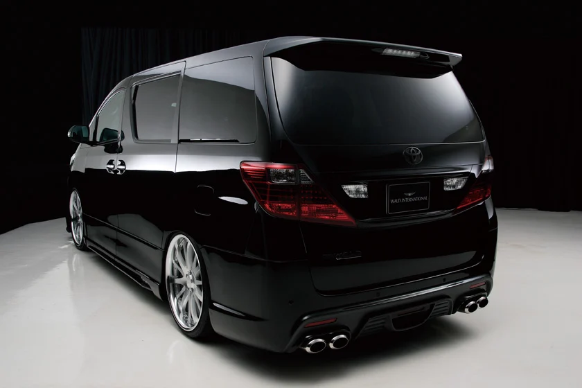 ชุดแต่ง TOYOTA ALPHARD WALD Japan สปอร์ตไลน์ แบล็กไบซัน เอดิชัน ภาพ 11
